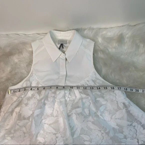 #86 Anthropologie HD IN PARIS Lace Shift Dress size S - Picture 7 of 11